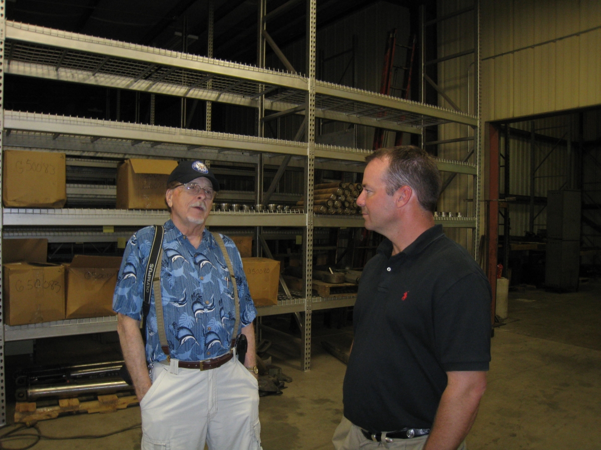 Tom Berkley and Don Downard, Sr.